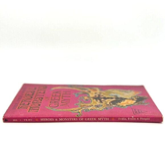 Heroes & Monsters of Greek Myth, Paperback, by Evslin & Hoopes, Teacher Edition - Picture 3 of 7